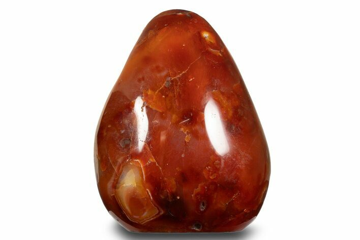 Free-Standing, Polished Carnelian Agate - Madagascar #317555